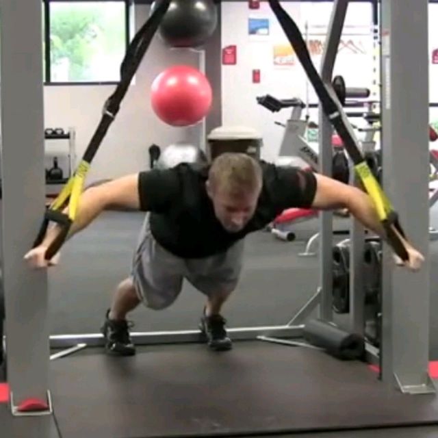 TRX BACK , CHEST & SHOULDER Intense Workout by Saeed H. Skimble