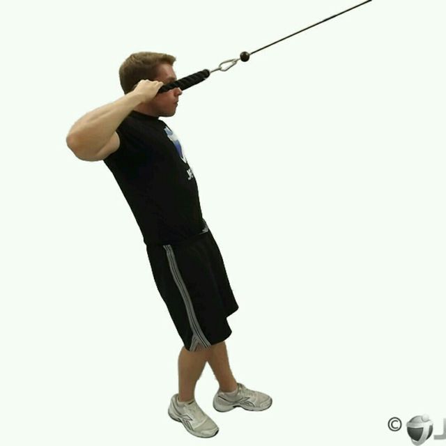 CM Rope Face Pull by Pavel B. Exercise Howto Skimble