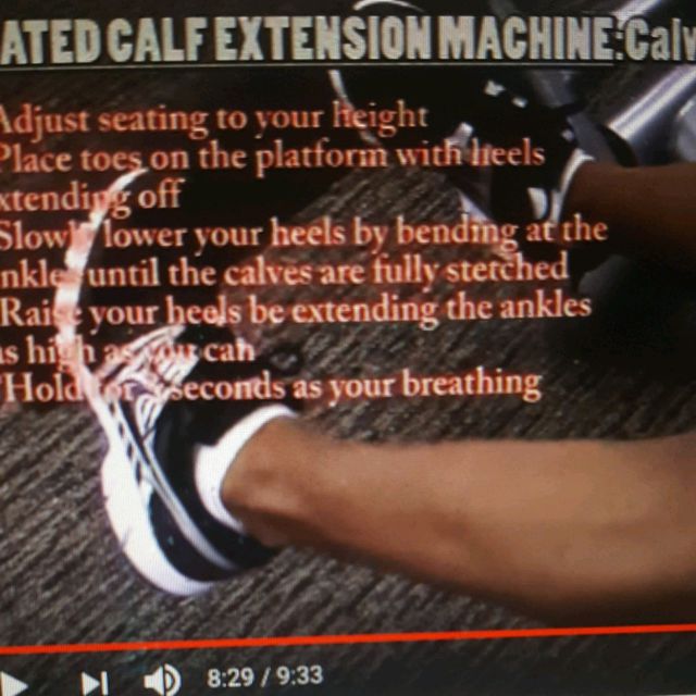 Machine Seated Calf Extension by Kristine Norton Exercise Howto
