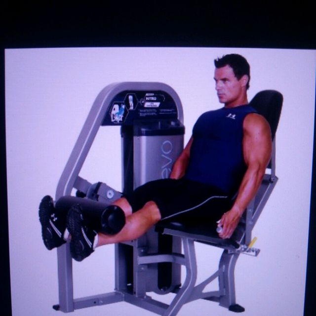 Leg Extension Machine by Greta J. Exercise Howto Skimble