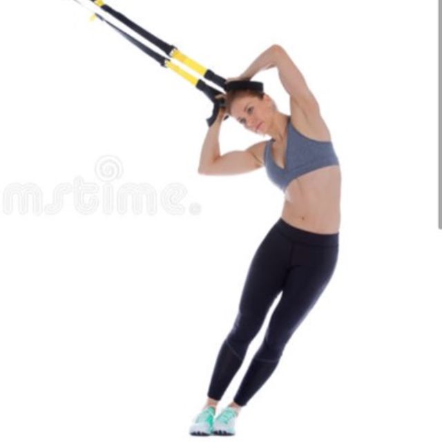 TRX Oblique by Marilena Mousoulidou Exercise Howto Skimble