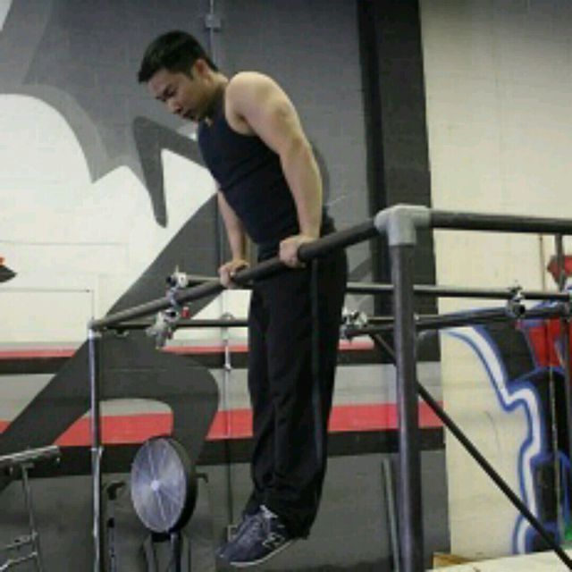 Straight Bar Dip por Luca⚡ ⚡. Ejercicio Cómo hacerlo Skimble