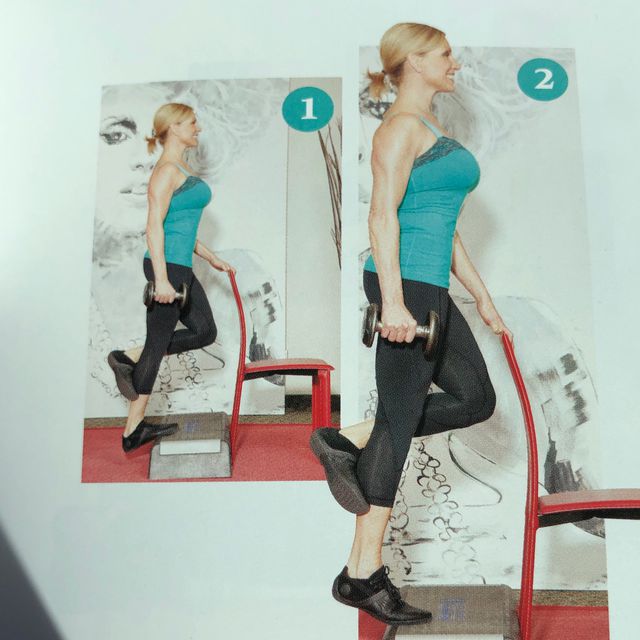 One-leg Calf Raises On A Step by Rika E. - Exercise How-to - Skimble