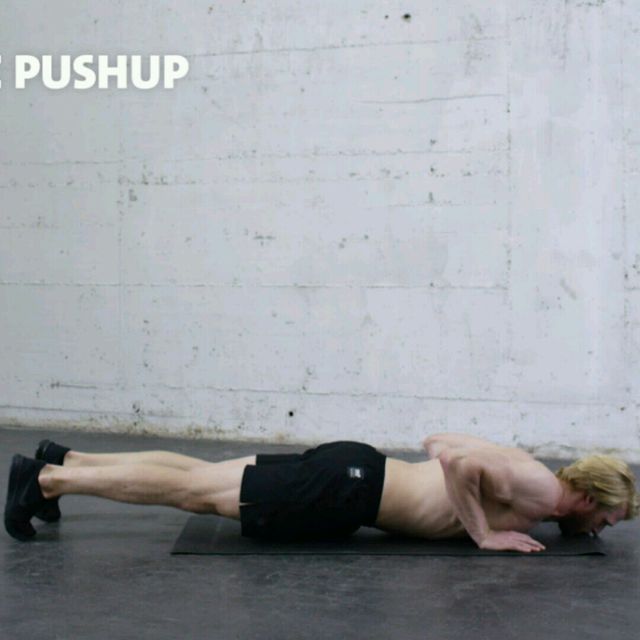 How to do: Negative Pushups - Step 4