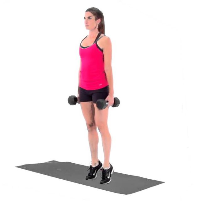 Calf Raise by Christina V. Exercise Howto Skimble