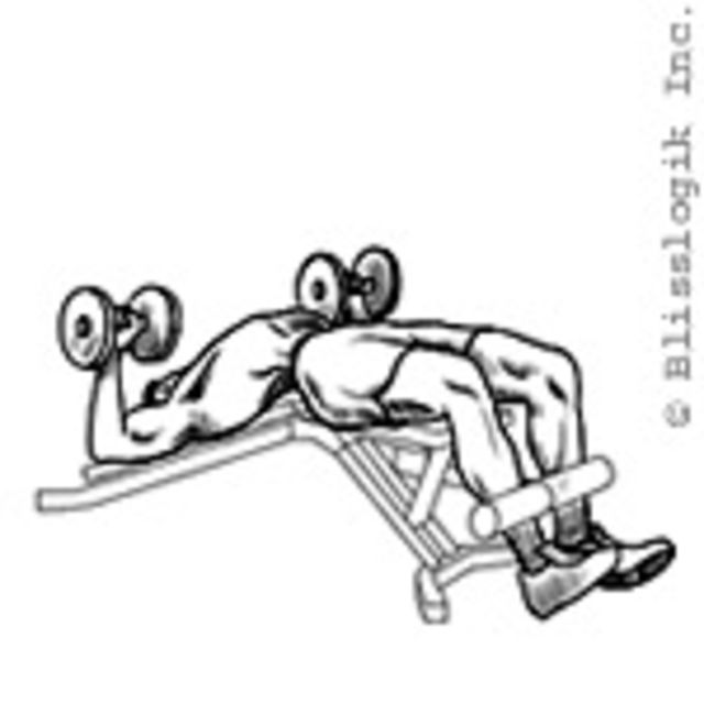 Decline Dumbbell Press by Jacob Nehls - Exercise How-to - Skimble