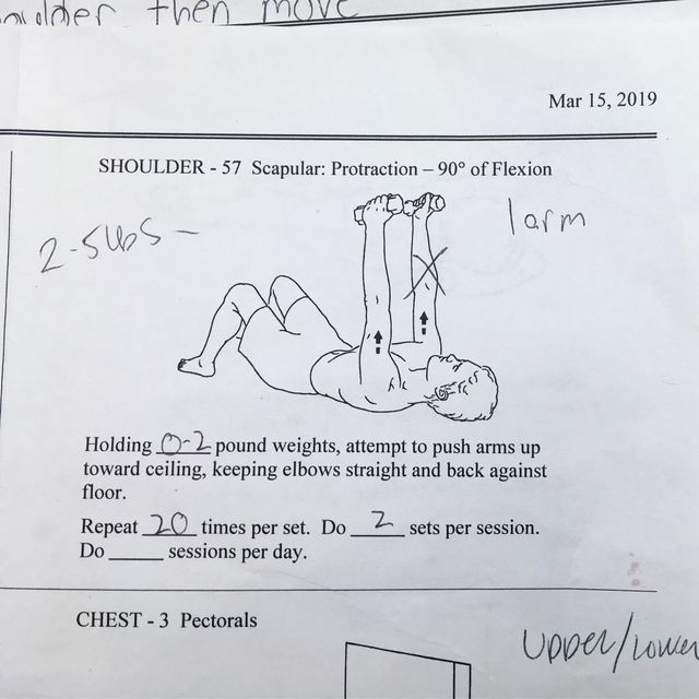 Scap Protraction by Jessica Osmer Exercise Howto Skimble