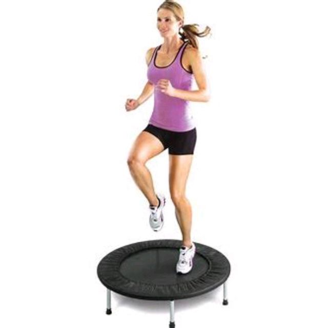 Rebounder Running by Sonia R. Exercise Howto Skimble