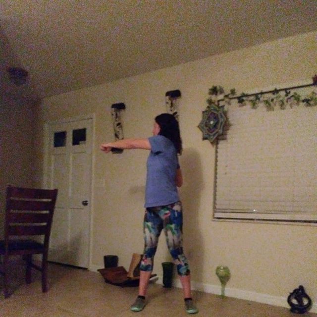 Weighted Torso Twist Side Punches by Marie Perry Exercise Howto