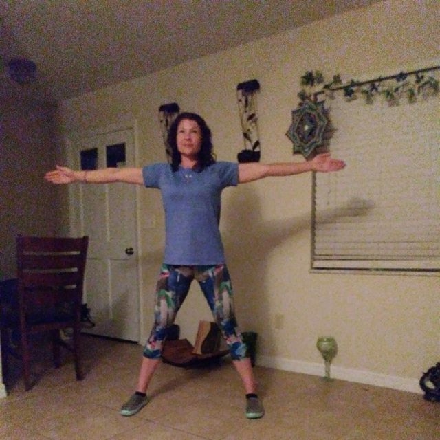 Step Out Fly Jacks by Marie Perry Exercise Howto Skimble