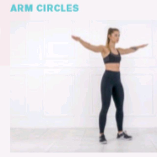 Arm Circles by Lily Rinehartmann Exercise Howto Skimble