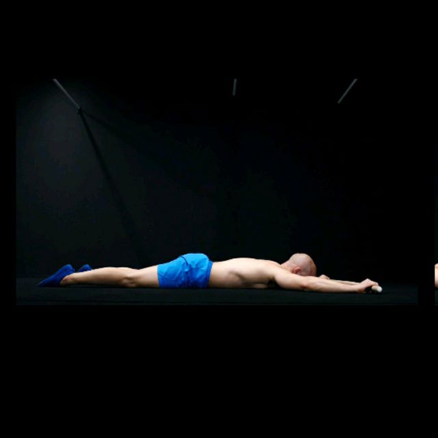 Lying Stick Shoulder Dislocation by Alex 🌊. Exercise Howto Skimble