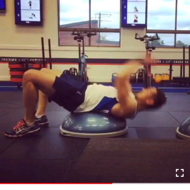 Bosu Reverse Burpee by Blissed Out Baker plant Based Chef Exercise Howto Skimble