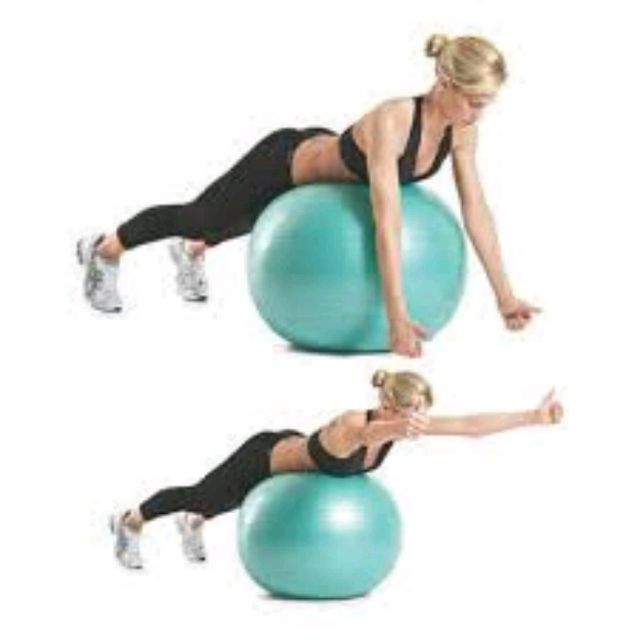 Y Raise On Ball by Tanya M. Exercise Howto Skimble