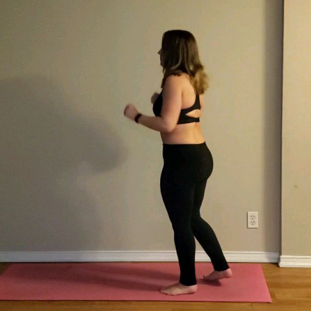 Jumping Push Kick or Foot Thrust Kradot Thip by Bernadette C