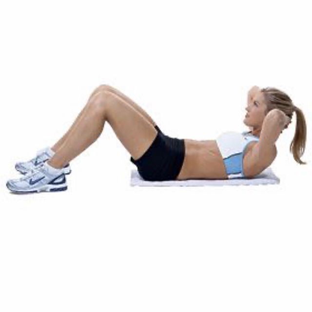 How to do: Twisted Ab Crunch - Step 1