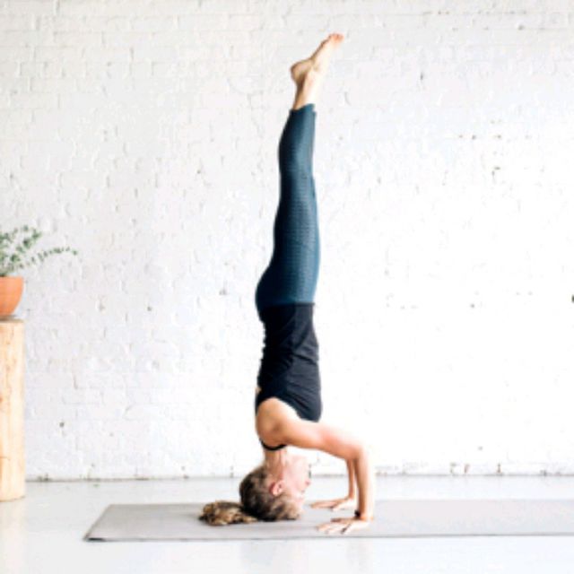 Tripod Headstand 💥 by Bernadette C. Exercise Howto Skimble