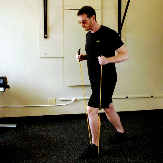 Alternating Band Punch by Patrick9 Morrisey Exercise Howto Skimble