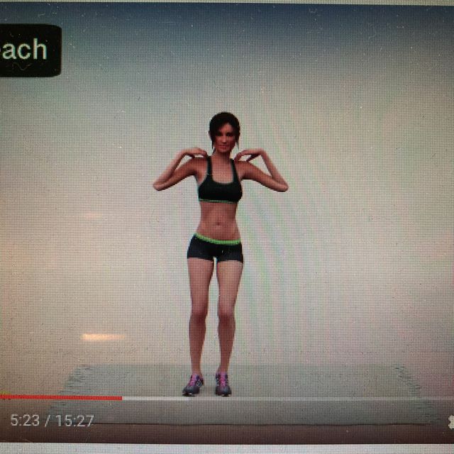 Arm Reach by C F. Exercise Howto Skimble Workout Trainer