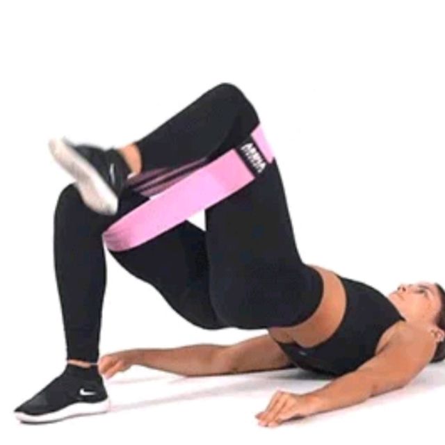 Glute Bridge Marching by Tanya M. Exercise Howto Skimble
