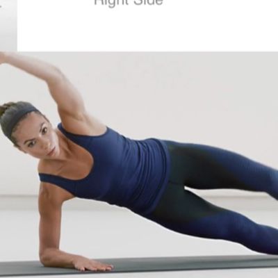 Side Plank Knee Drives