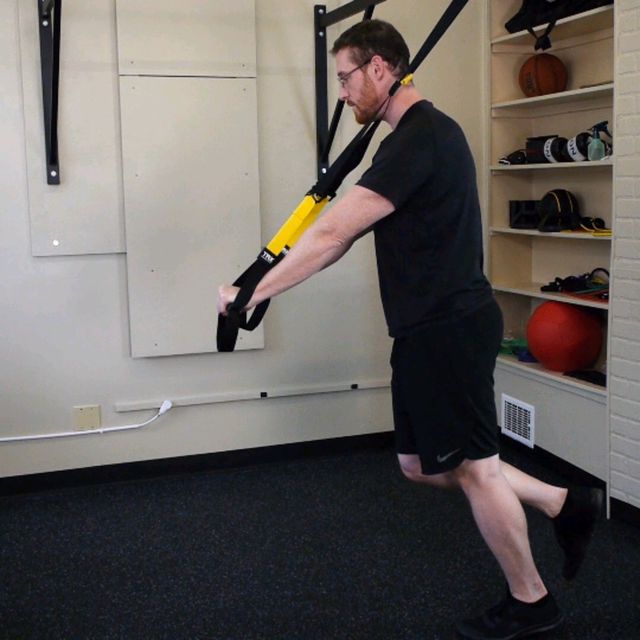 TRX Single Leg Chest Press by Patrick9 Morrisey Exercise Howto Skimble