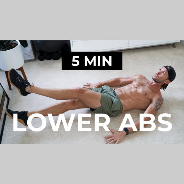 5 MIN LOWER ABS | LOWER ABS WORKOUT - Free Ab & Core Workout - Skimble