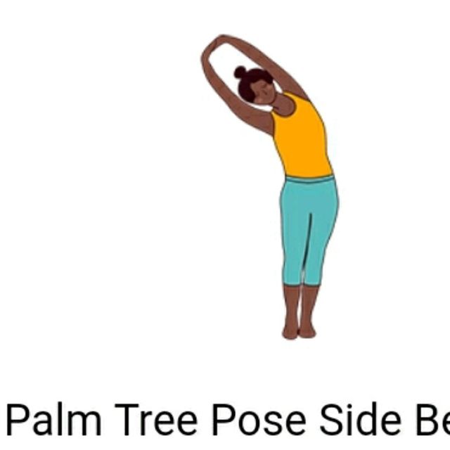 Palm Tree Side Bend by Elizabeth Backstrom Exercise Howto Skimble