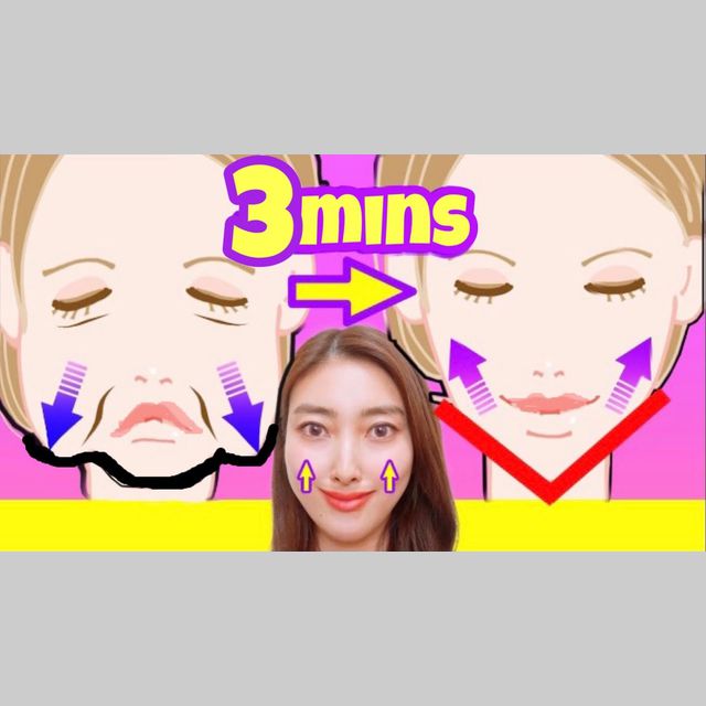 Lift Up Droopy Mouth Corners, Sagging Cheeks with This Face Exercise