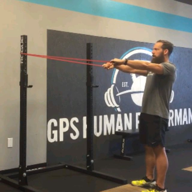 Band Face Pull by Francisco Perez Ejercicio Cómo hacerlo Skimble