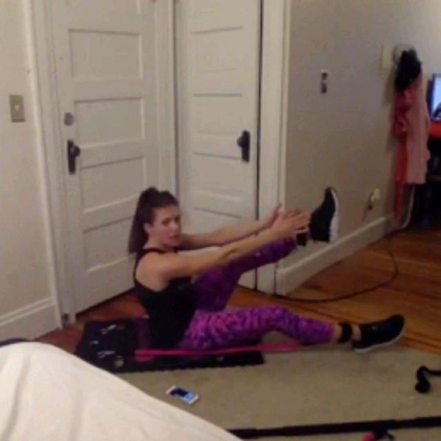 BodyBoss Left Leg Lift Crunches by Patrick B. Exercise Howto Skimble