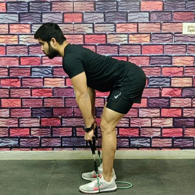 Resistance Band Romanian Deadlift by Dan S. Exercise Howto Skimble