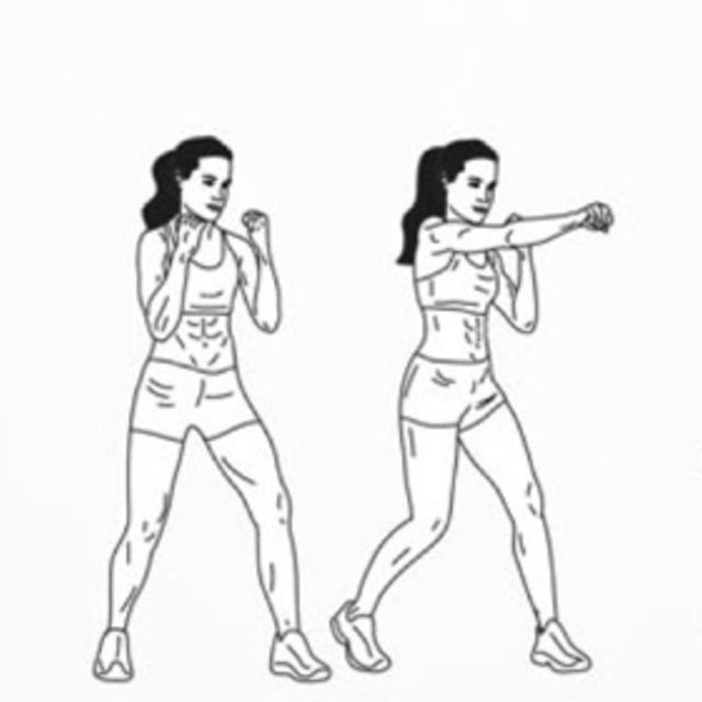 Punches Right Left by Melissa Leng Exercise Howto Skimble