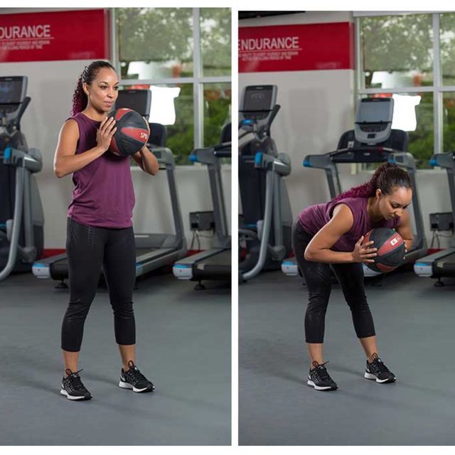 Medicine Ball Hip Hinge by Ömer Köseoğlu Exercise Howto Skimble