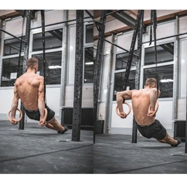 Ring Dips Low by Jdan Bit Exercise Howto Skimble