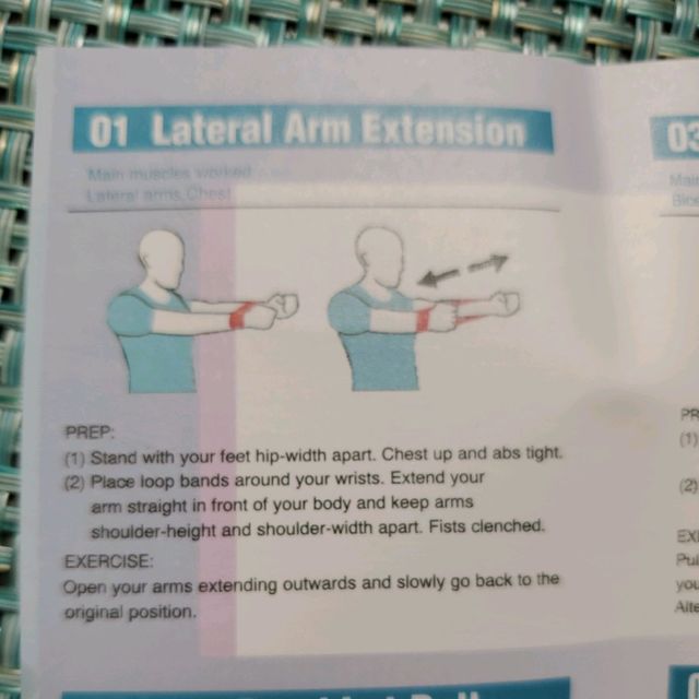 Lateral Arm Extension by Sharmil Mckee Exercise Howto Skimble