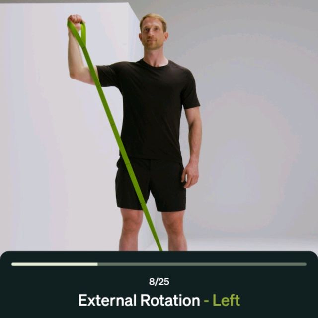 External Rotation - Left by Rajeswari D. - Exercise How-to - Skimble