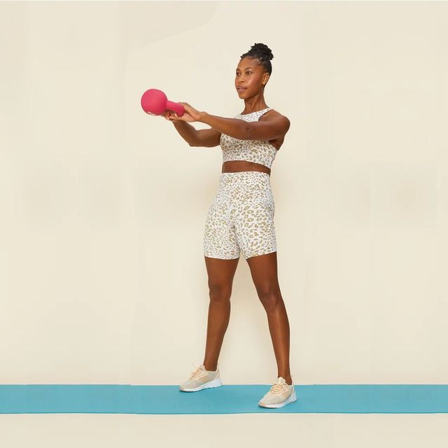 Standard Kettlebell Swing by Ömer Köseoğlu Exercise Howto Skimble