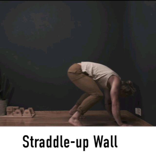 Straddle Up Wall by Alex 🌊. - Exercise How-to - Skimble