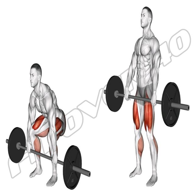 Barbell Deadlift Back by Ftf40 Jan Exercise Howto Skimble