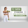 12 min STANDING ARM WORKOUT | With Dumbbells | No Pushups