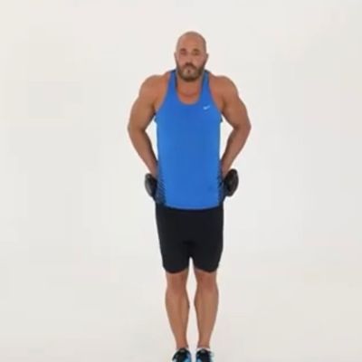 Sitting Dumbbell Lat Pulldown by Steve Korn - Exercise How-to - Skimble