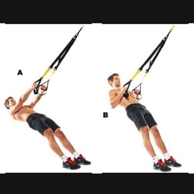 Suspension Trainer Rows by Elliott Konieczka Exercise Howto Skimble
