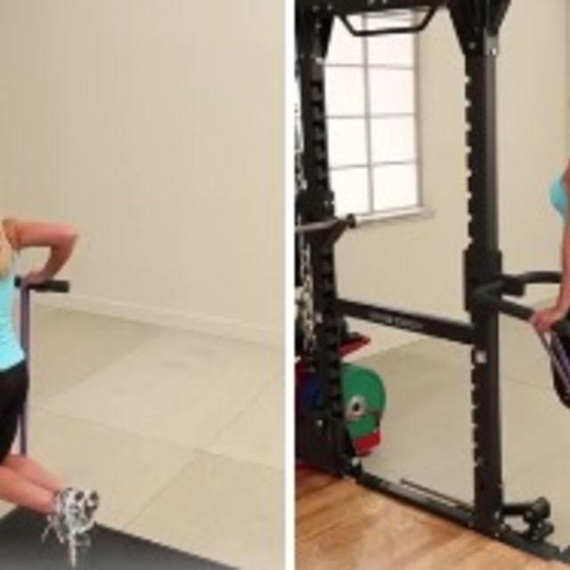 Band Assisted Tricep Dip by Marlene _ Exercise Howto Skimble