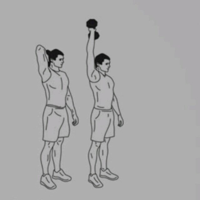 Tricep Extension by Robbie De Clercq Exercise Howto Skimble