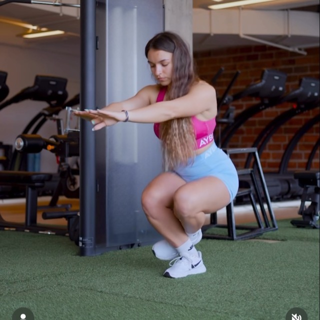 Behind The Heel Squats by Deanna B. Exercise Howto Skimble