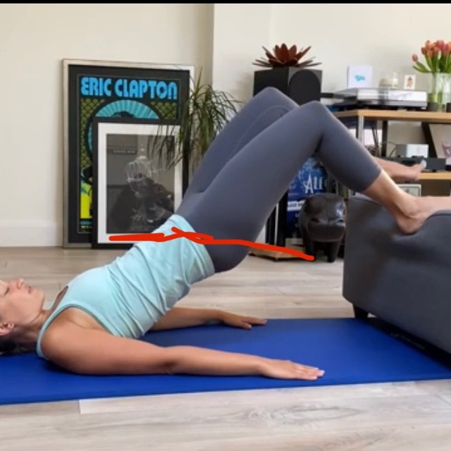 Glute Bridge March by With Love, Foxy Exercise Howto Skimble