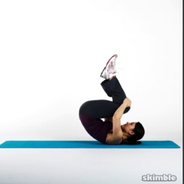 Rolling Back Stretch by Jataesha C. Exercise Howto Skimble