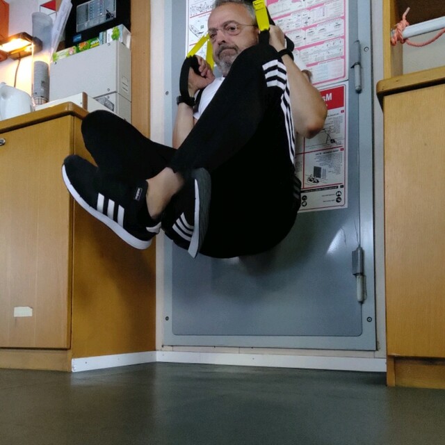 TRX Door Pull Up by Frank Roodenburg Exercise Howto Skimble