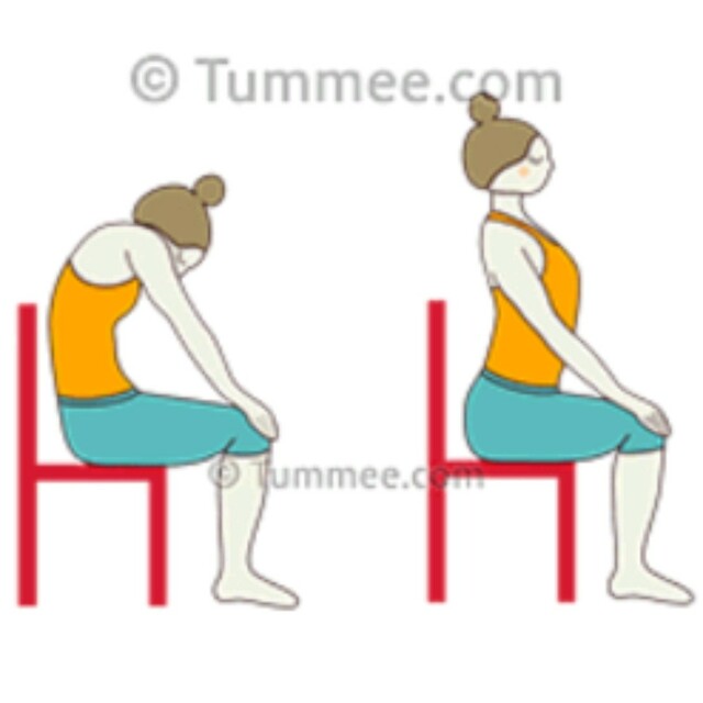 Desk Chair Cat Cow by Angel Ehrlich Exercise Howto Skimble